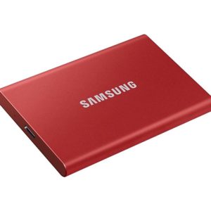 External SSD|SAMSUNG|T7|500GB|USB 3.2|Write speed 1000 MBytes/sec|Read speed 1050 MBytes/sec|MU-PC500R/WW